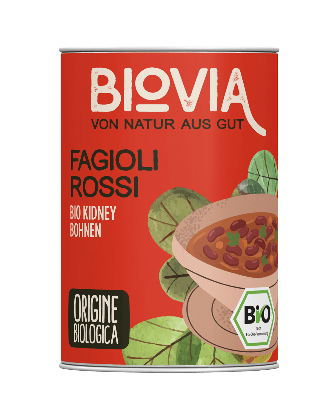 BIOVIA Bio Kidneybohnen, 400 g Dose