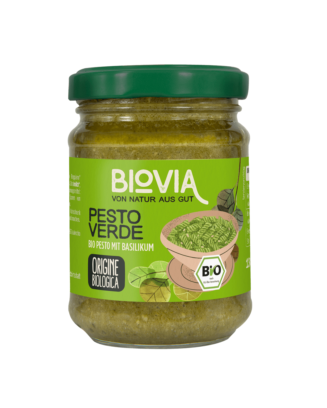 BIOVIA Bio Pesto Verde mit Basilikum