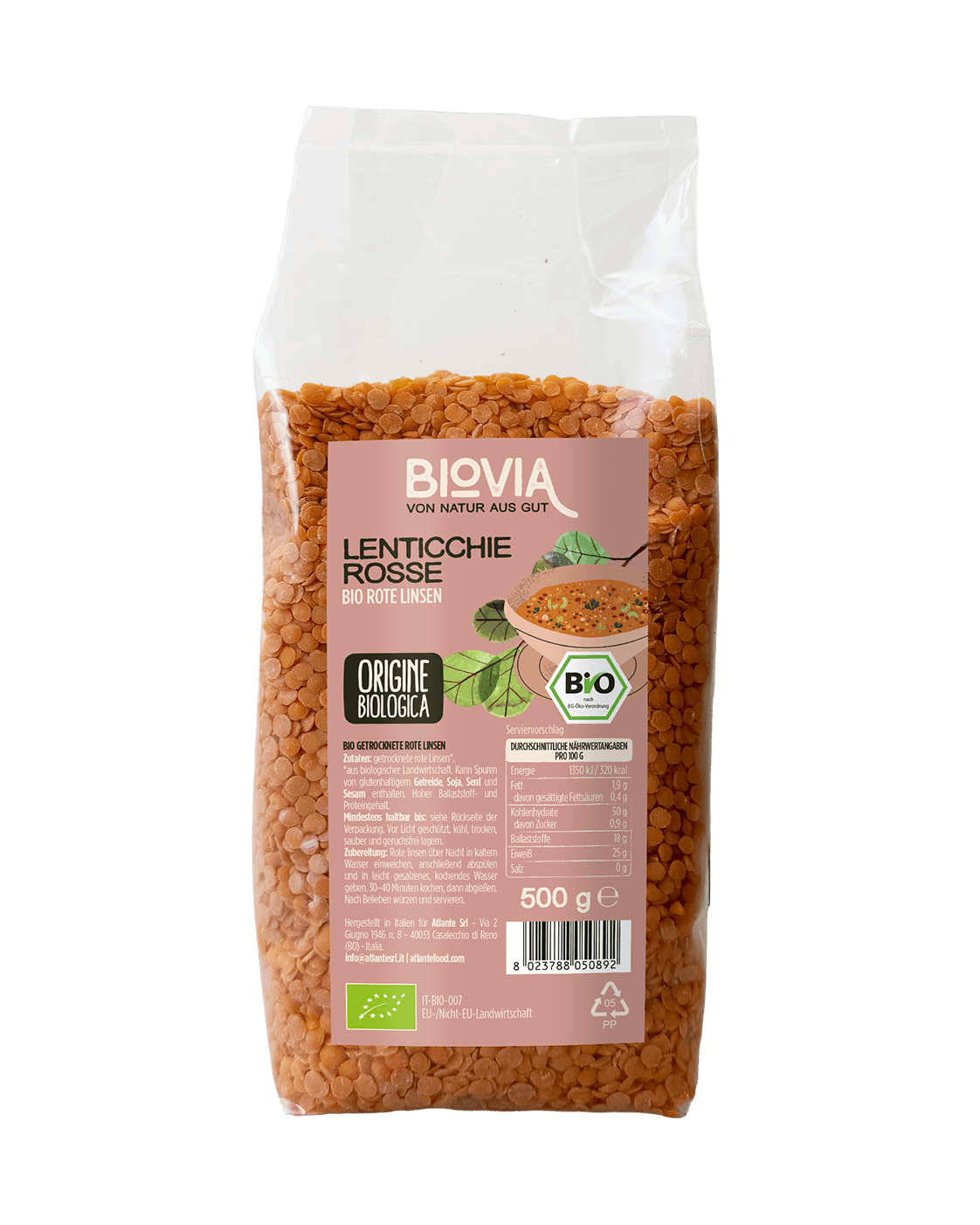 BIOVIA Bio rote Linsen