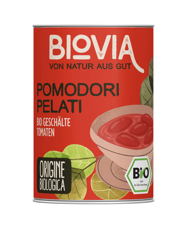 BIOVIA Bio geschälte Tomaten